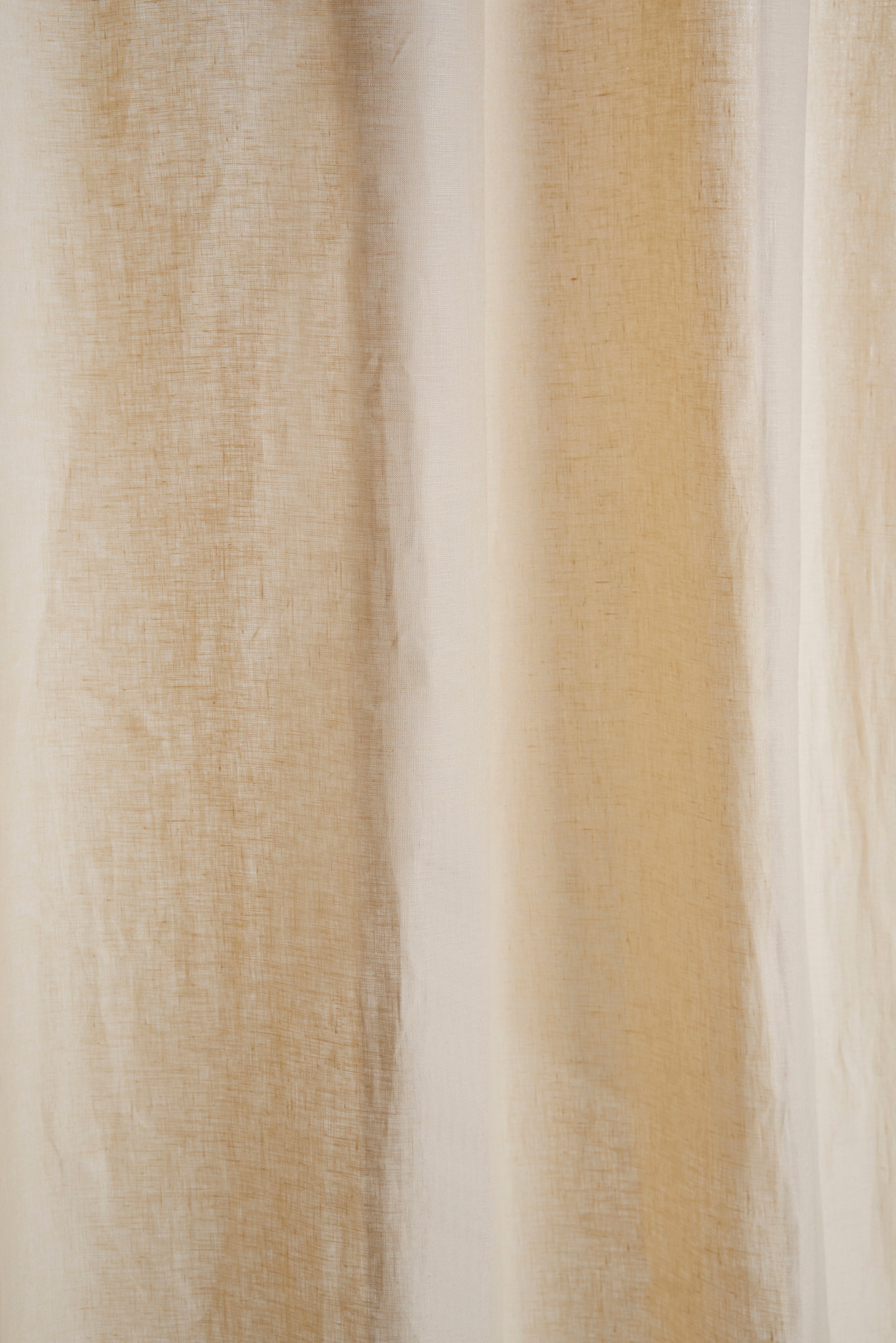 The full length sheer - lightweight linen
