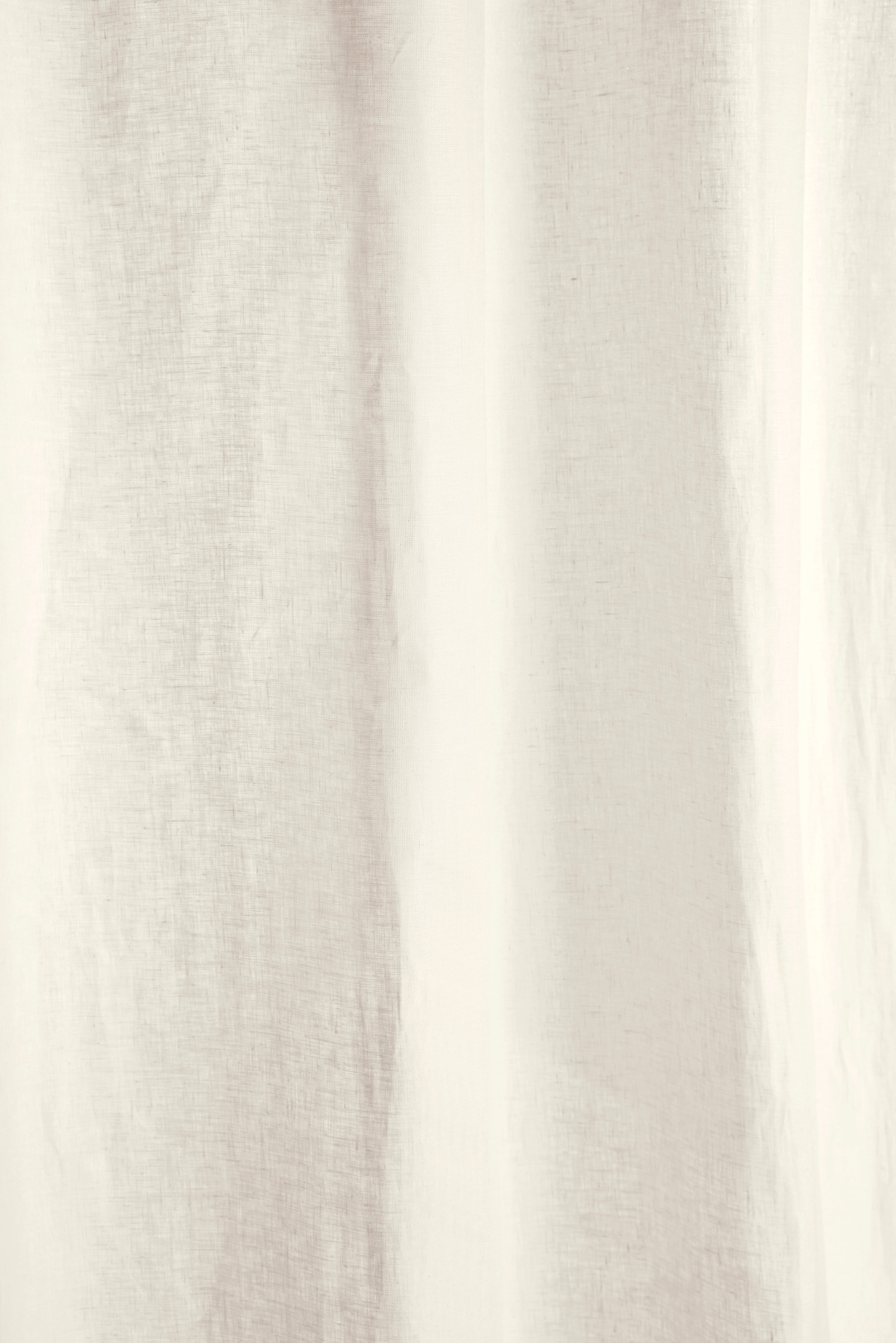 The full length sheer - lightweight linen