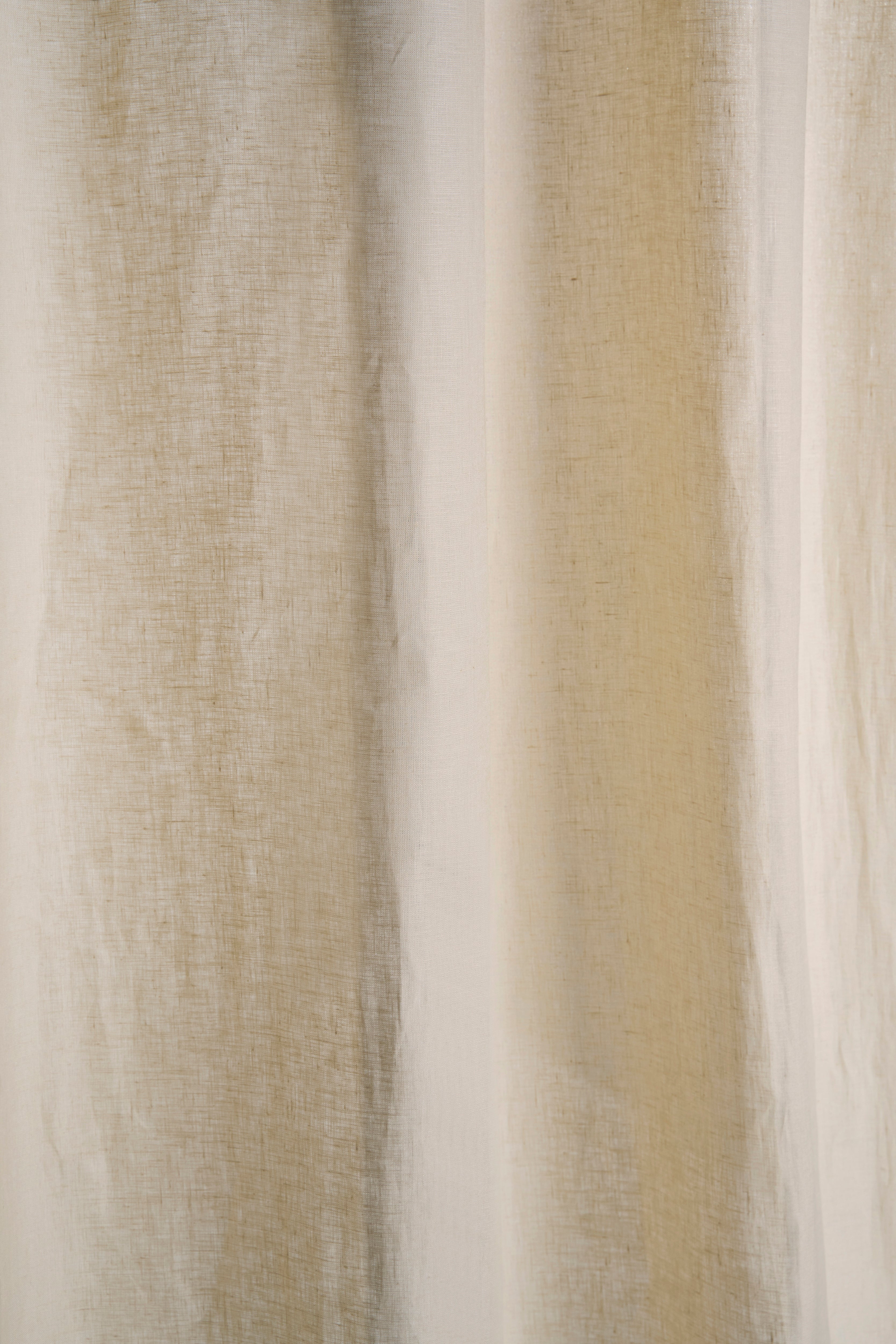 The full length sheer - lightweight linen