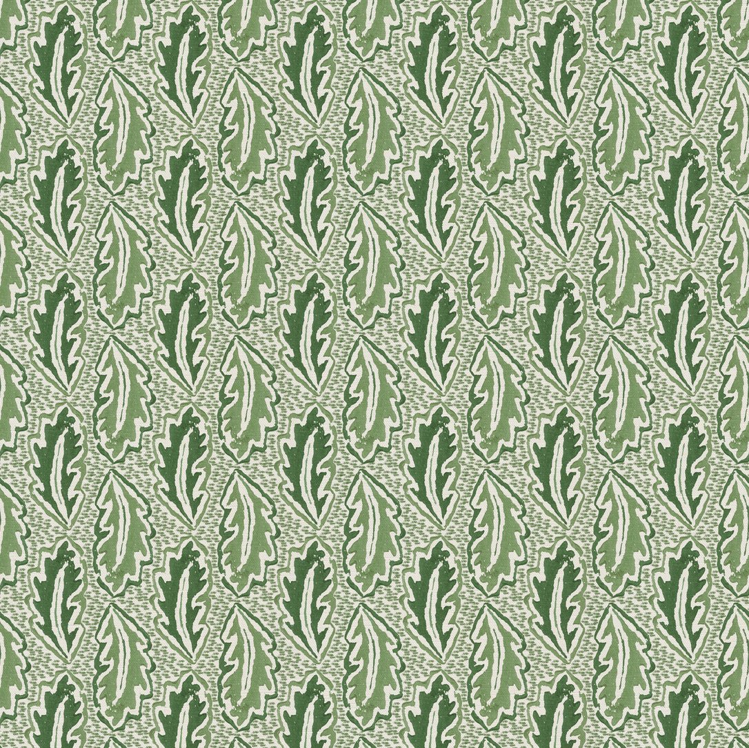 English oak - greens - East London Cloth