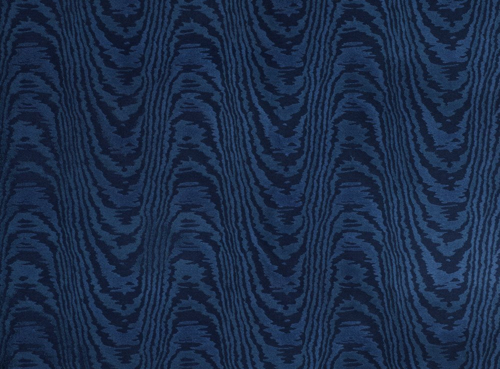 Moire tisse - sapphire - East London Cloth