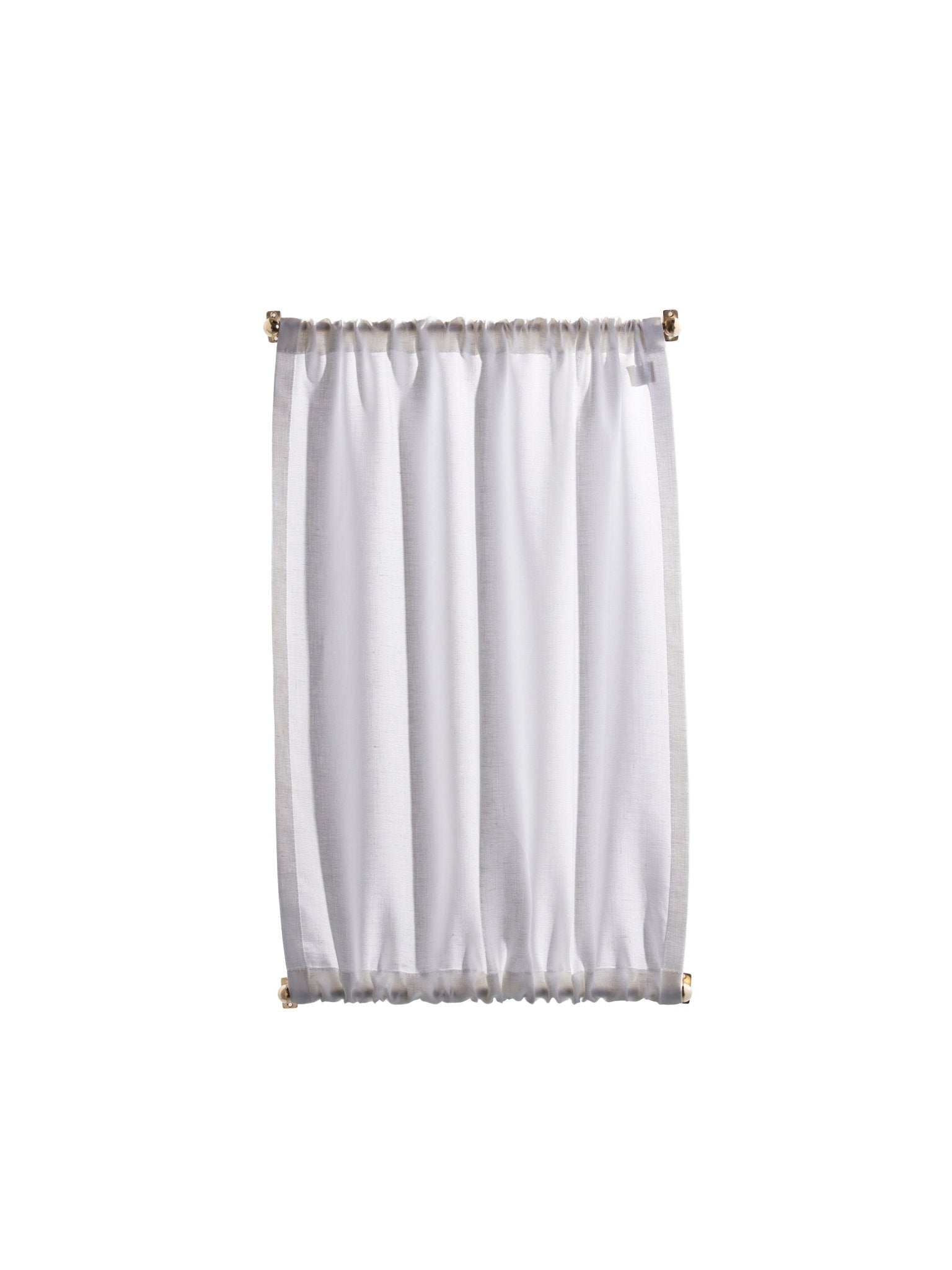 cafe curtain - double pocket - lightweights - East London Cloth