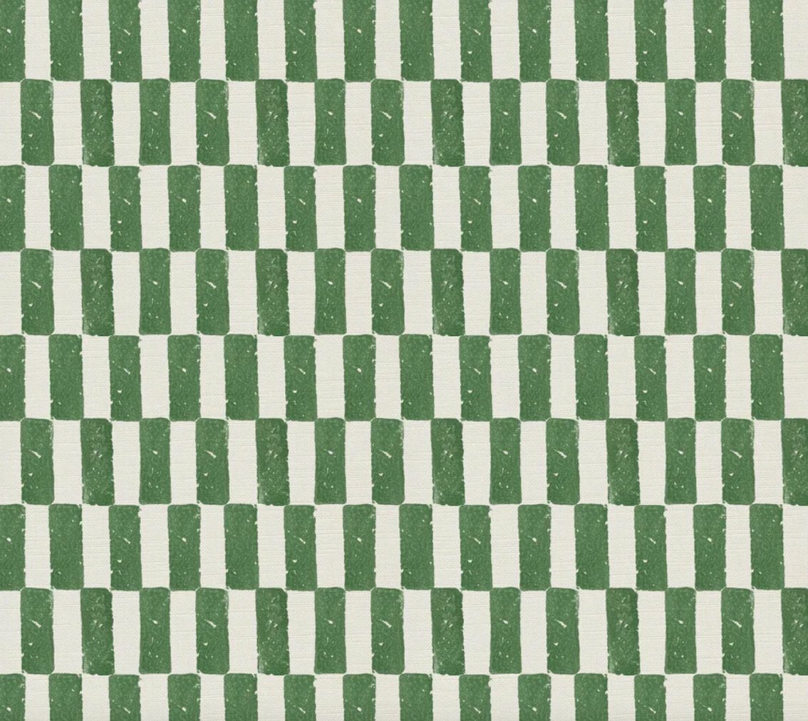 Checkers - green - East London Cloth