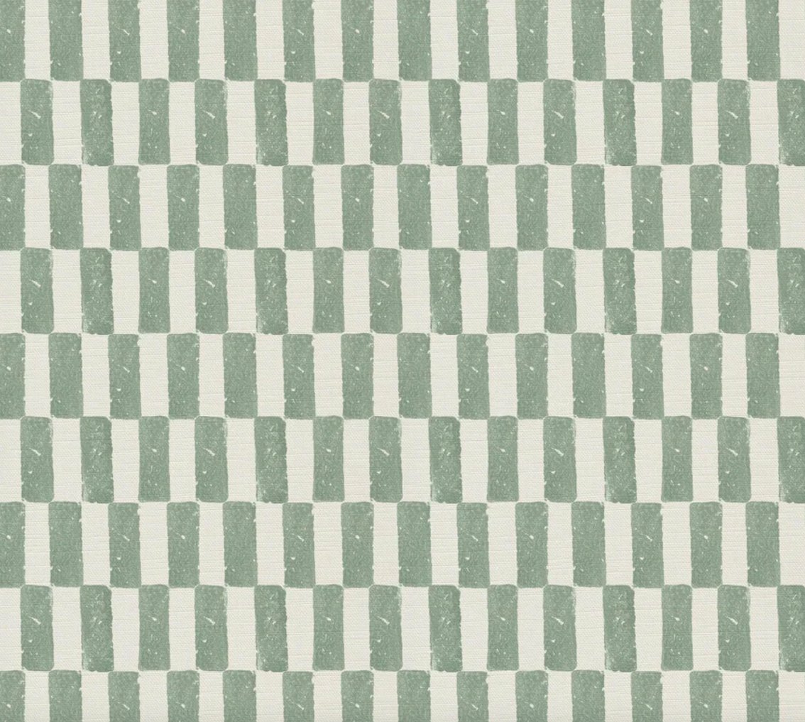 Checkers - sage - East London Cloth