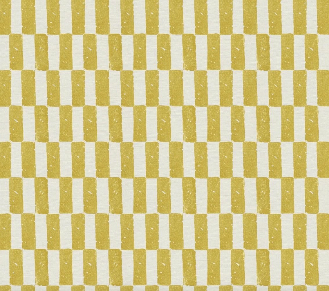 Checkers - yellow - East London Cloth