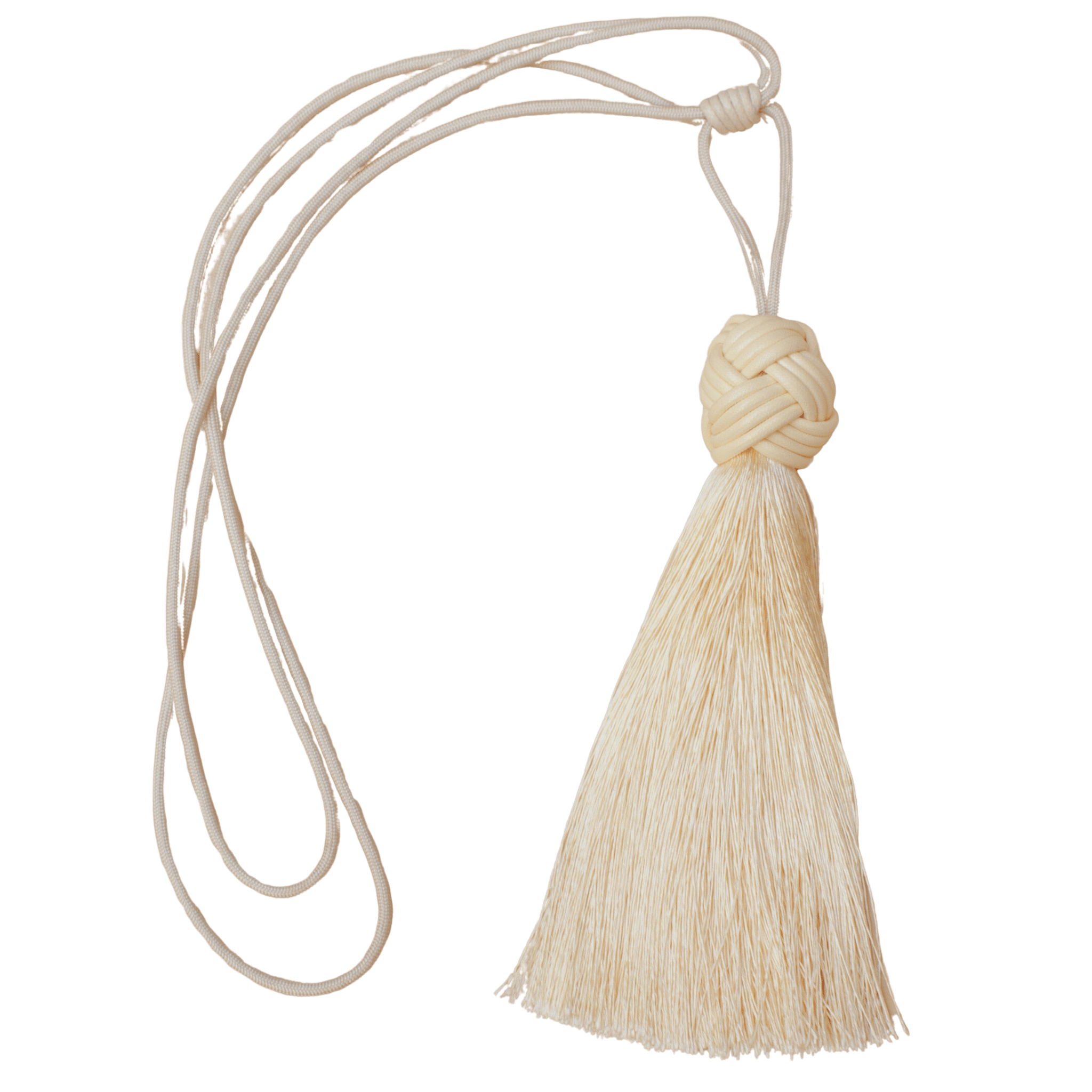 Curtain tie back - Champagne - East London Cloth