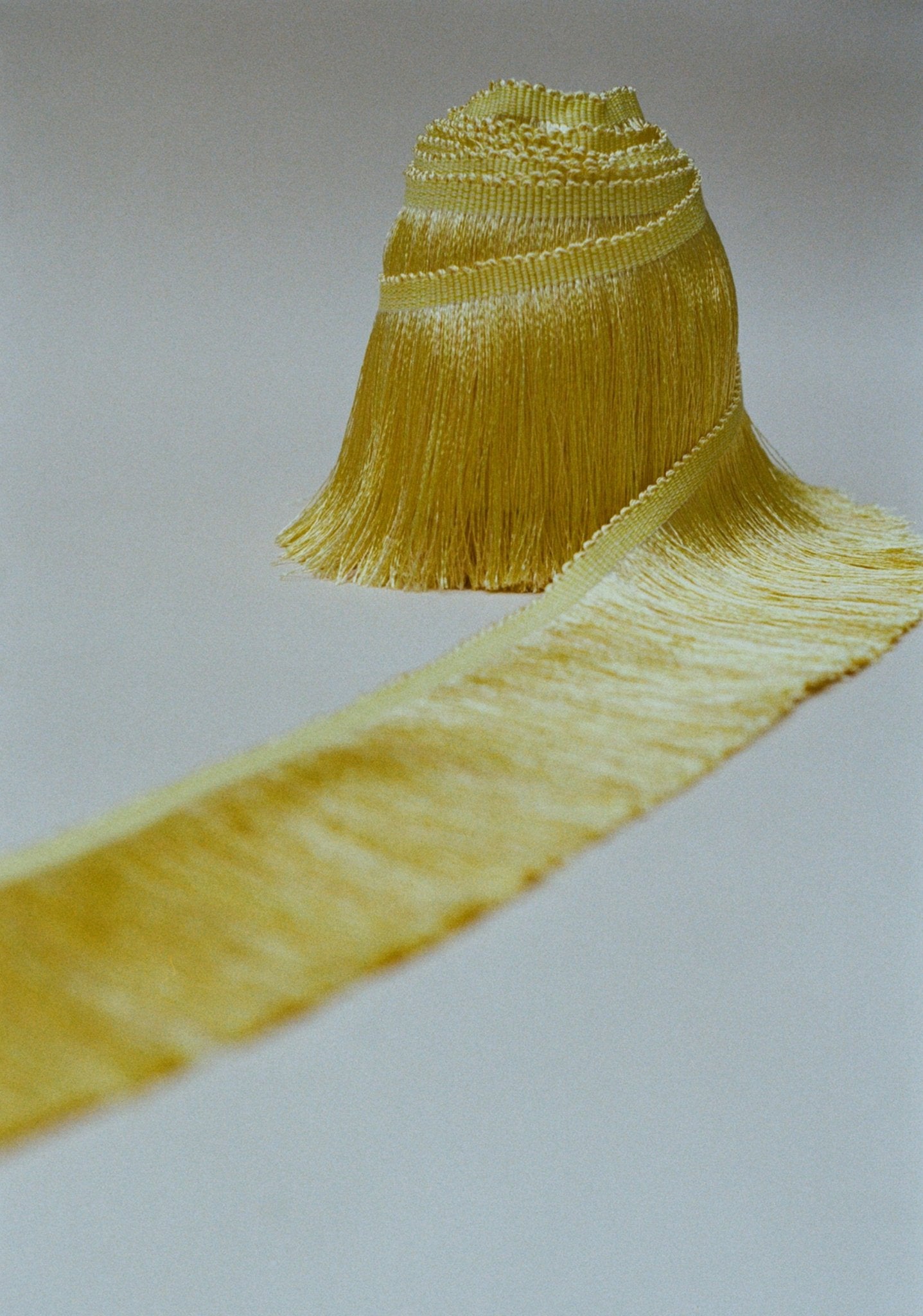 Cut fringe - zabaglione - East London Cloth