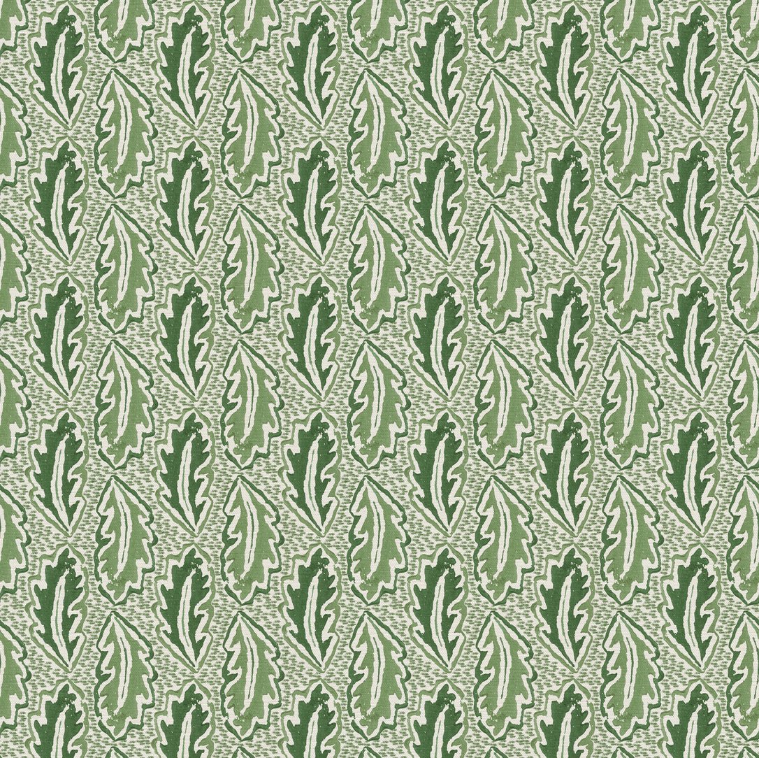 English oak - greens - East London Cloth