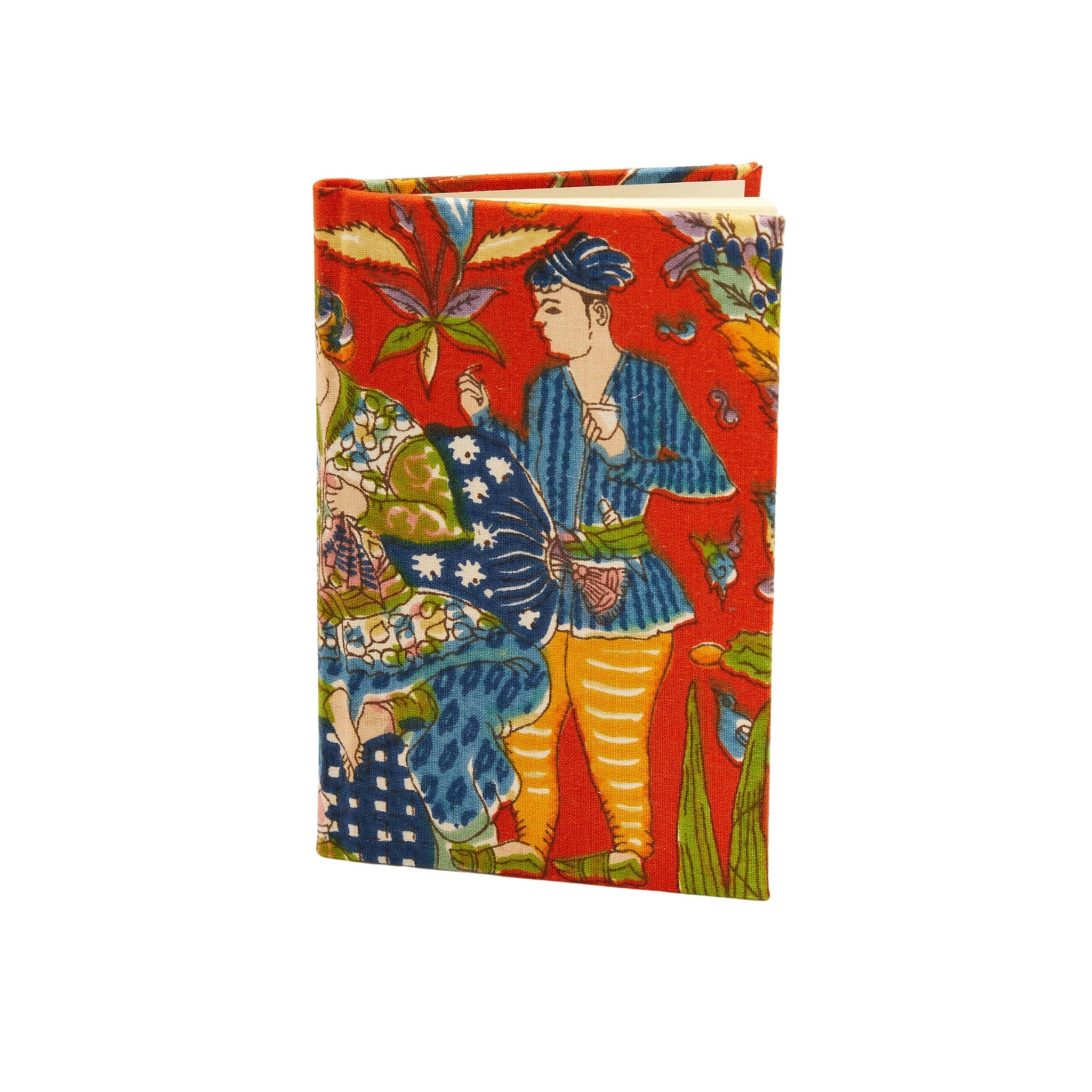 Indian block print notebook - A6 - East London Cloth