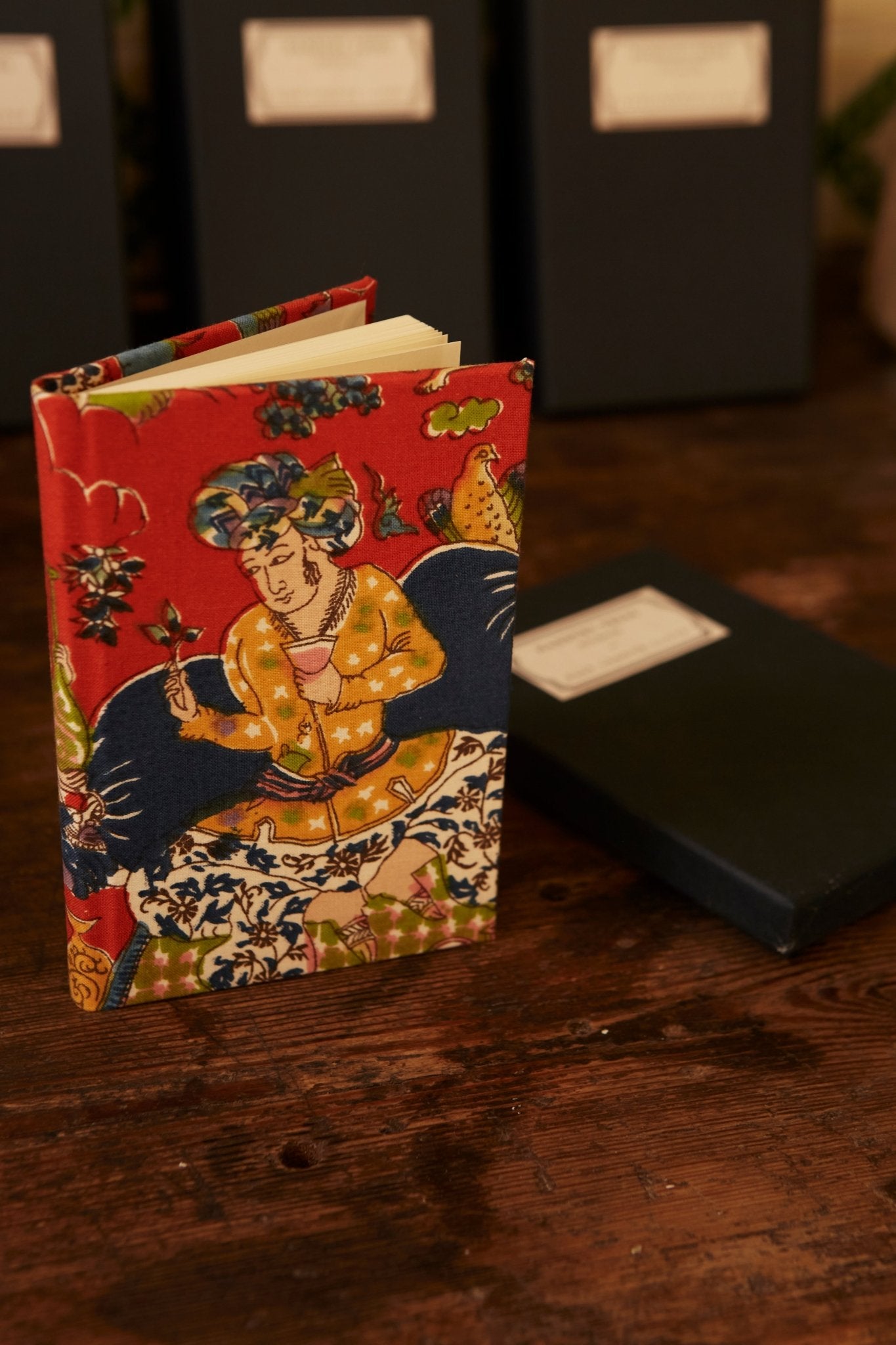 Indian block print notebook - A6 - East London Cloth