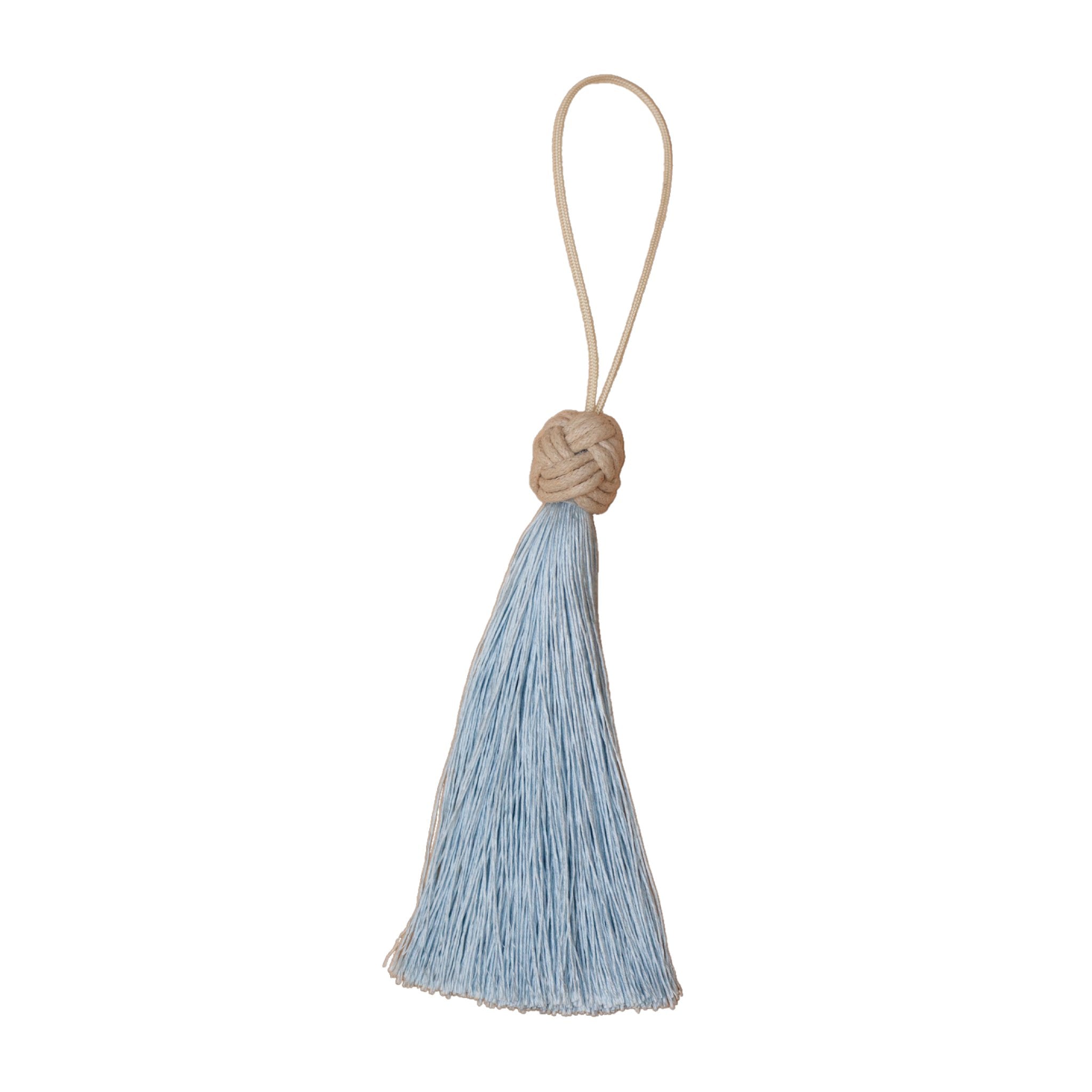 Key Tassel - celeste - East London Cloth