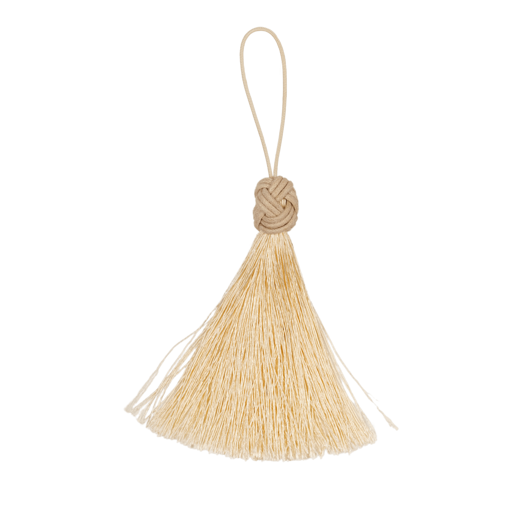 Key Tassel - champagne - East London Cloth