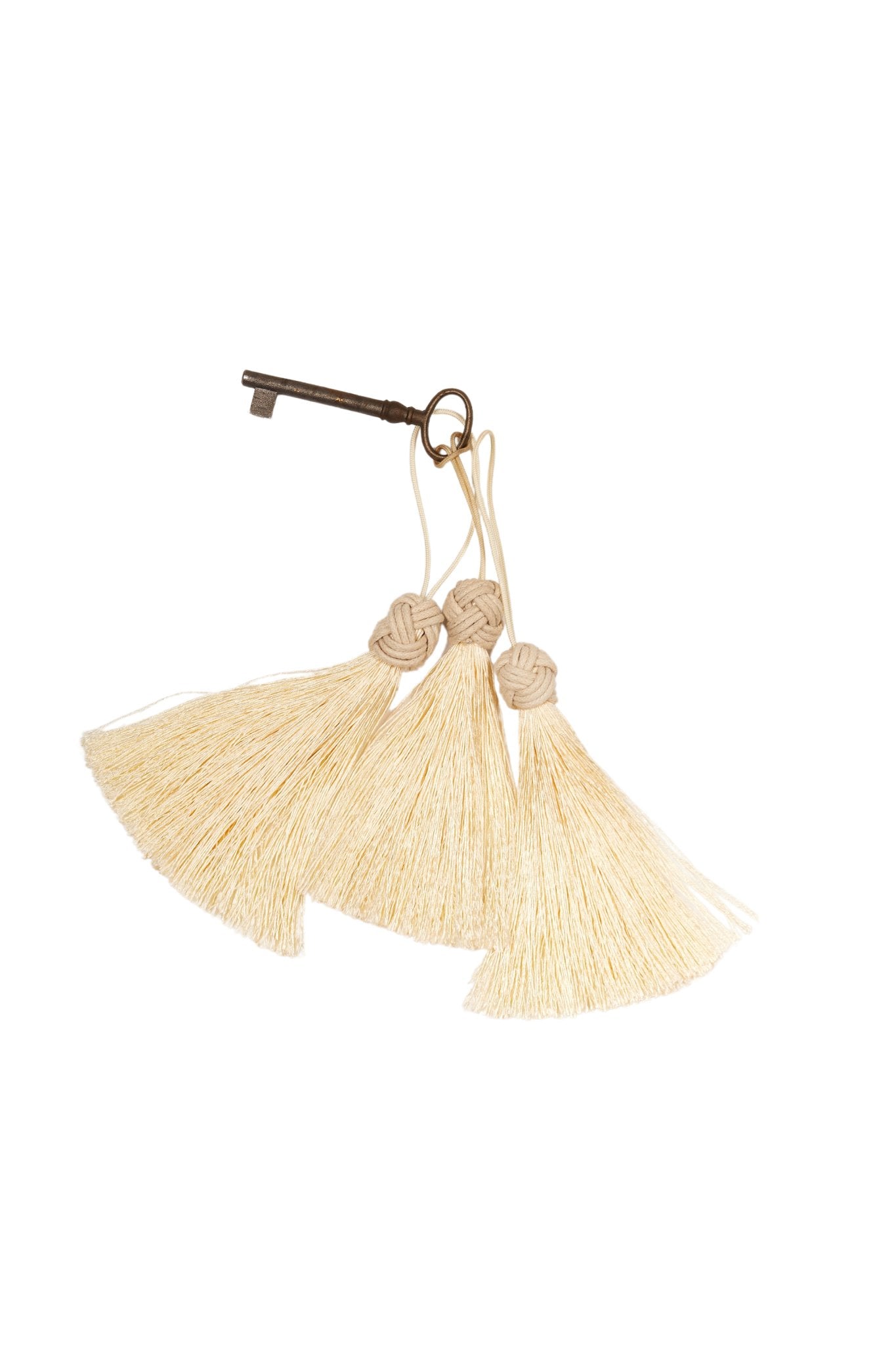 Key Tassel - champagne - East London Cloth