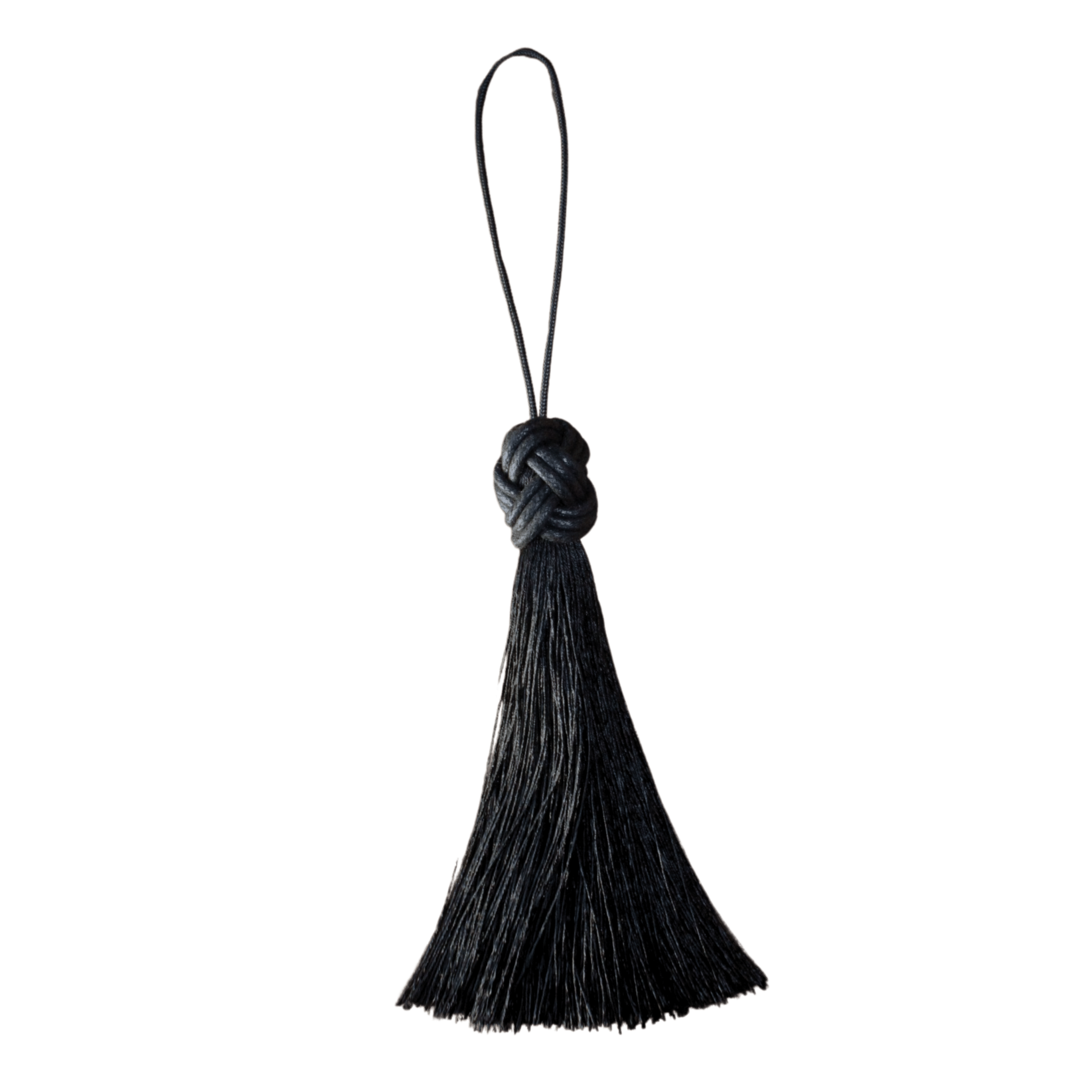 Key tassel - midnight - East London Cloth