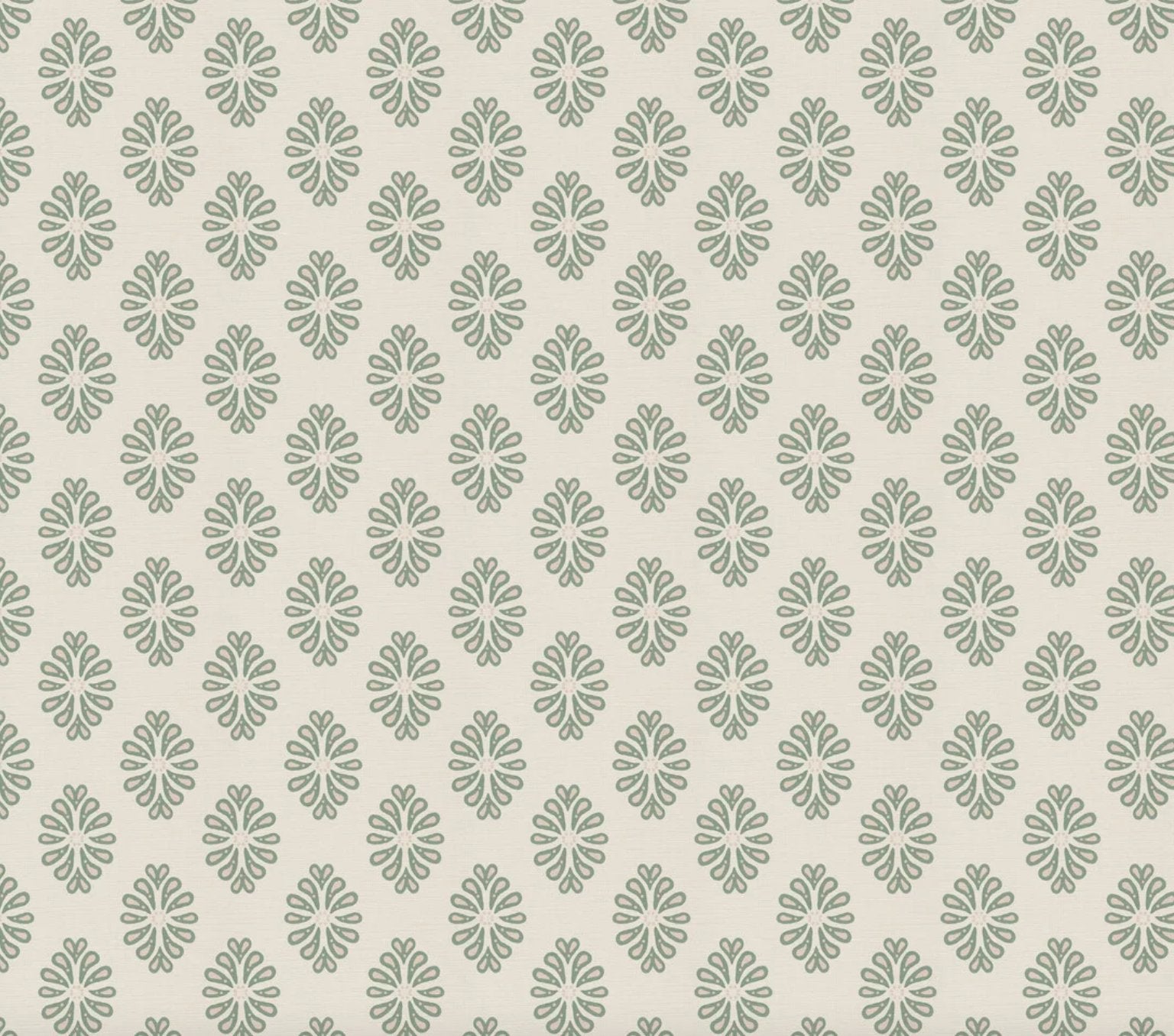 Pine cones - sage blush - East London Cloth