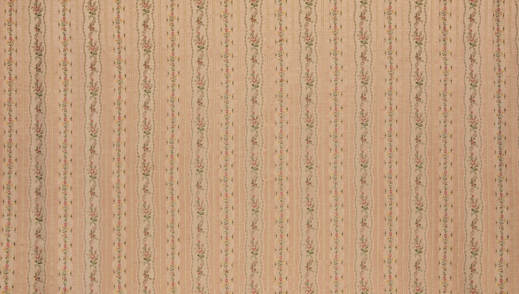 Spitalfields stripe - Blush - East London Cloth