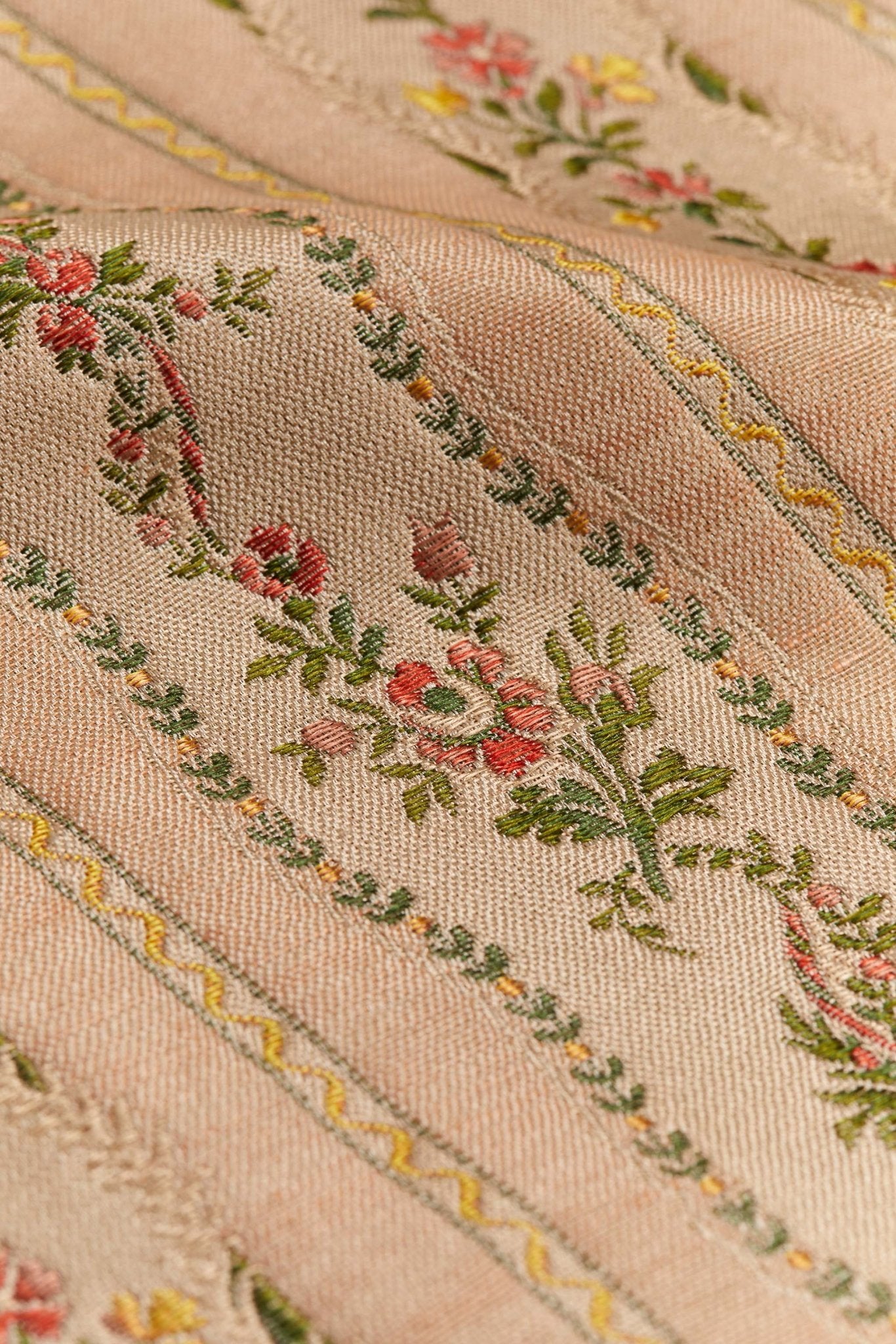 Spitalfields stripe - Blush - East London Cloth