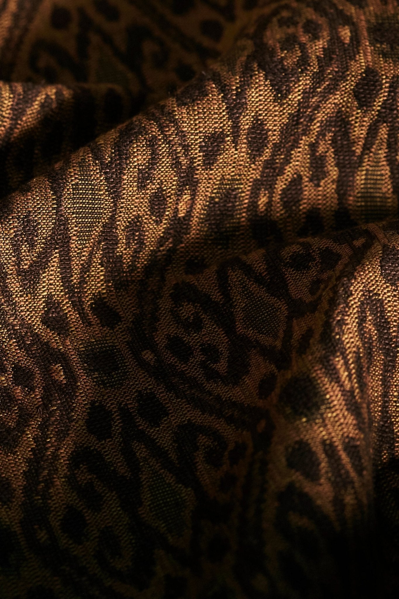 Woven Ikat - Tiger's Eye - East London Cloth